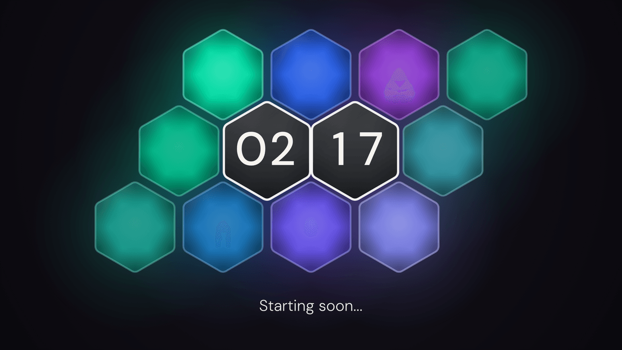 Hex Cluster: paused. Stopped mid-run at 2:17.
