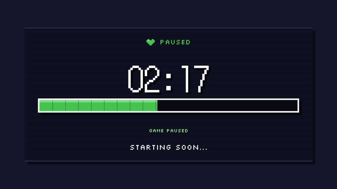 Pixel Quest: paused. Stopped mid-run at 2:17.